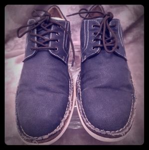 John Varvatos Denim Oxford Shoes